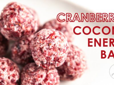 Cranberry & Coconut Power Balls